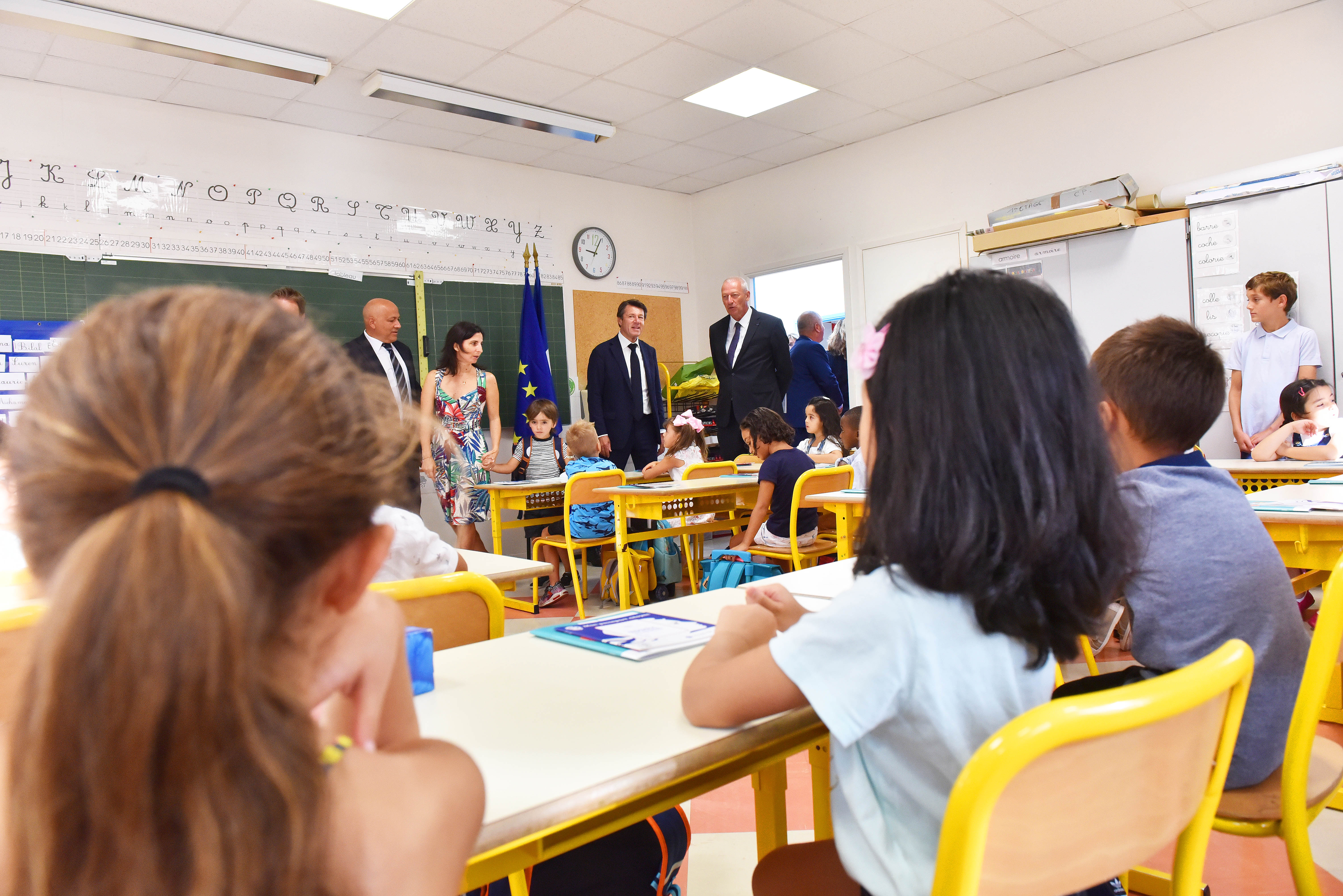 Rentrée scolaire école Ronchèse