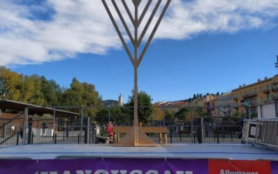 Hanouccah e Natale a Nizza
