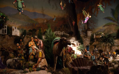 Il grande presepe meccanico della chiesa del Suquet a Cannes