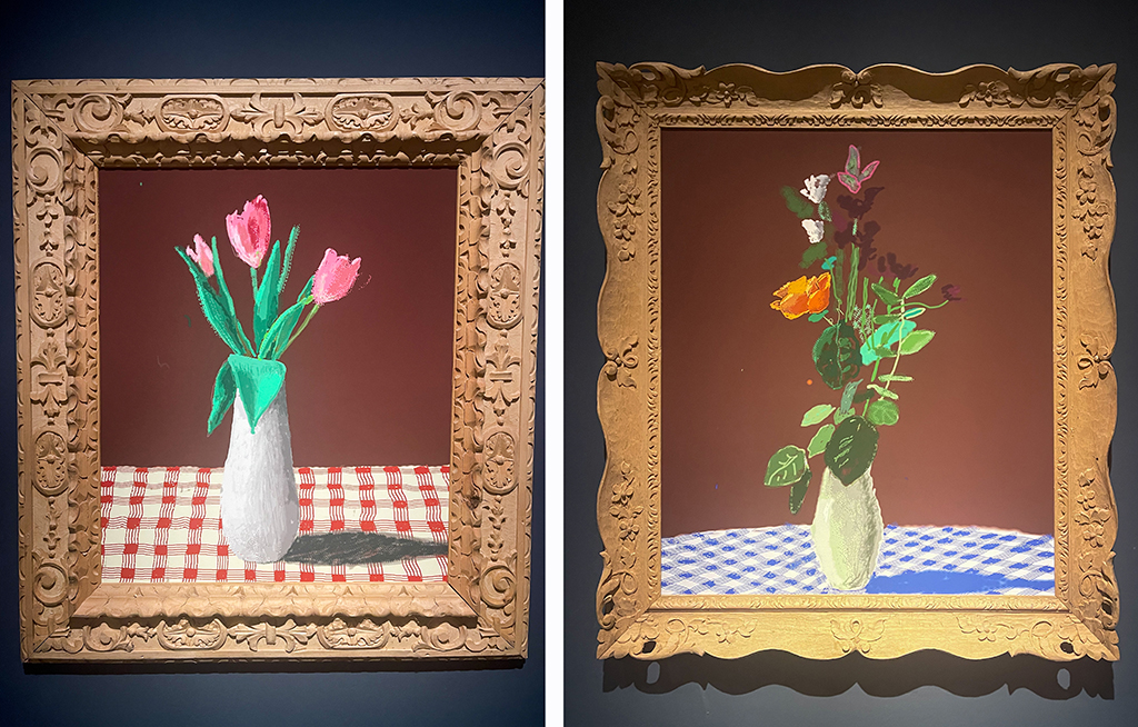 Fresh Flowers Hockney
