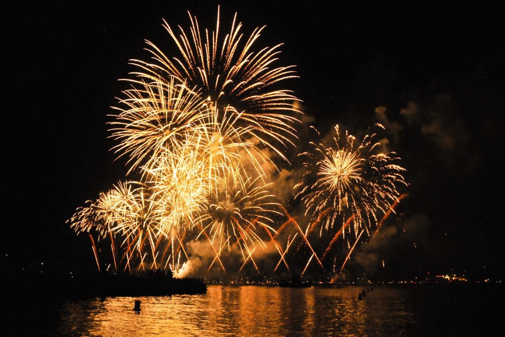 fuochi d'artificio del 14 luglio