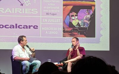 Michele Rech (Zerocalcare) presenta a Nizza la versione francese del suo ultimo libro