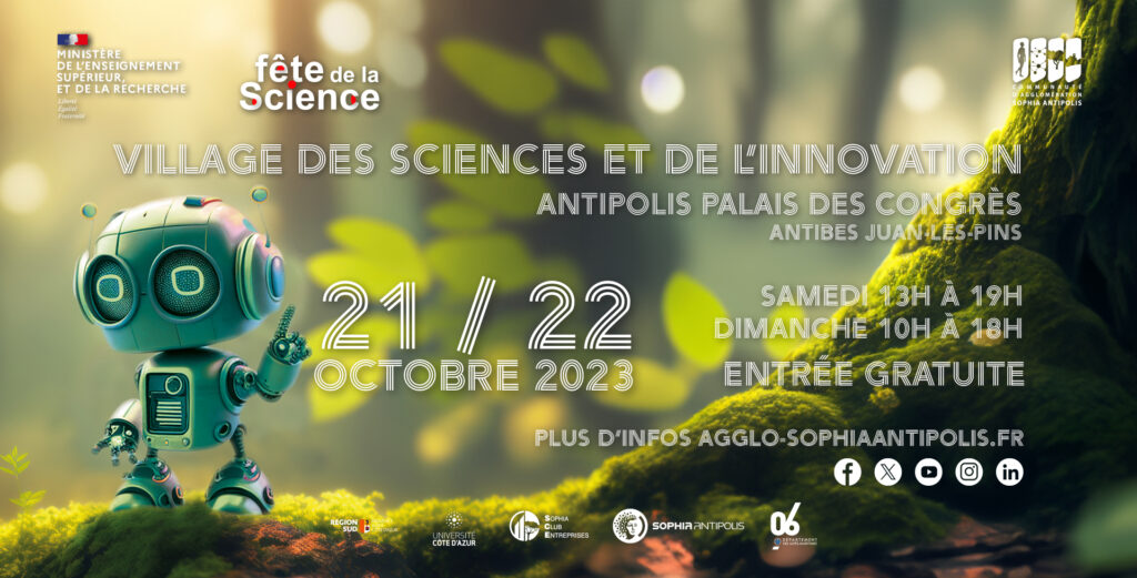 agenda eventi 21 e 22 ottobre village des sciences