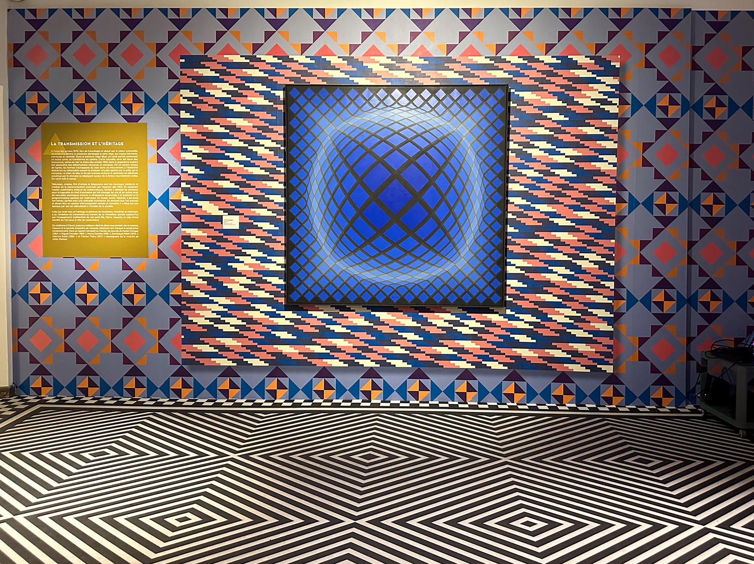 a (2) Vasarely