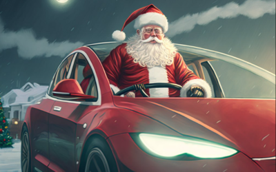Nizza24 Appuntamento del Natale e di Santo Stefano: Babbo Natale arriva in Tesla – Prevista neve sulle spiagge