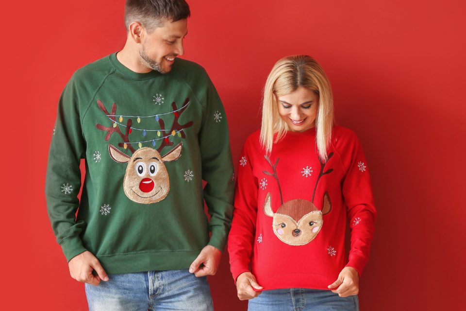 pull moche de noel