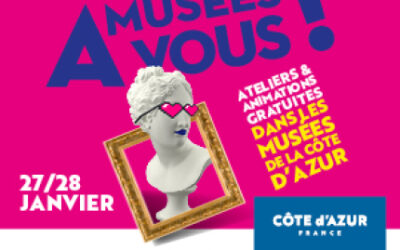 Agenda: A Musées Vous gli eventi nei musei della Costa Azzurra