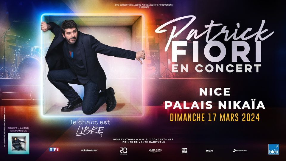 concerti dall'11 al 17 marzo Patrick Fiori