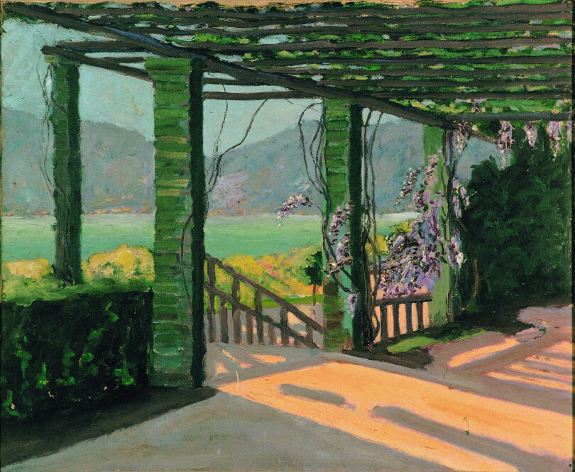 Winston Churchill La pergola di Villa Sylvia