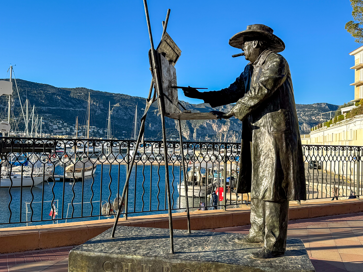 Winston Churchill pittore in Costa Azzurra – Côte à côte