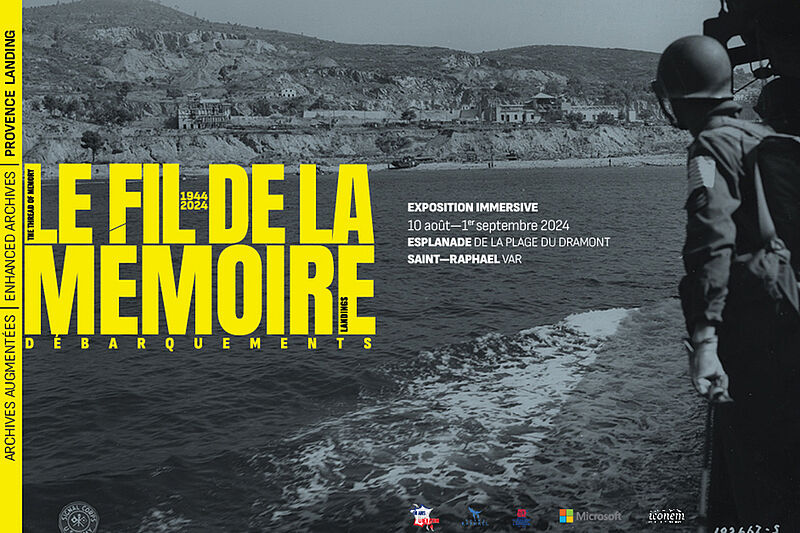 80º della liberazione della Provenza Iconem saint-Raphaël