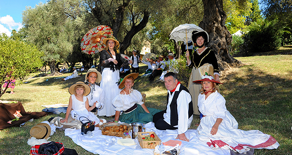 Déjeuner sur l’herbe a Cagnes-sur-Mer