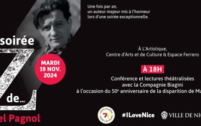 Agenda: le conferenze dal 19 al 24 novembre in Costa Azzurra