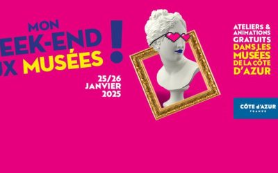Agenda: speciale Mon Week-End aux Musées sabato 25 e domenica 26 gennaio