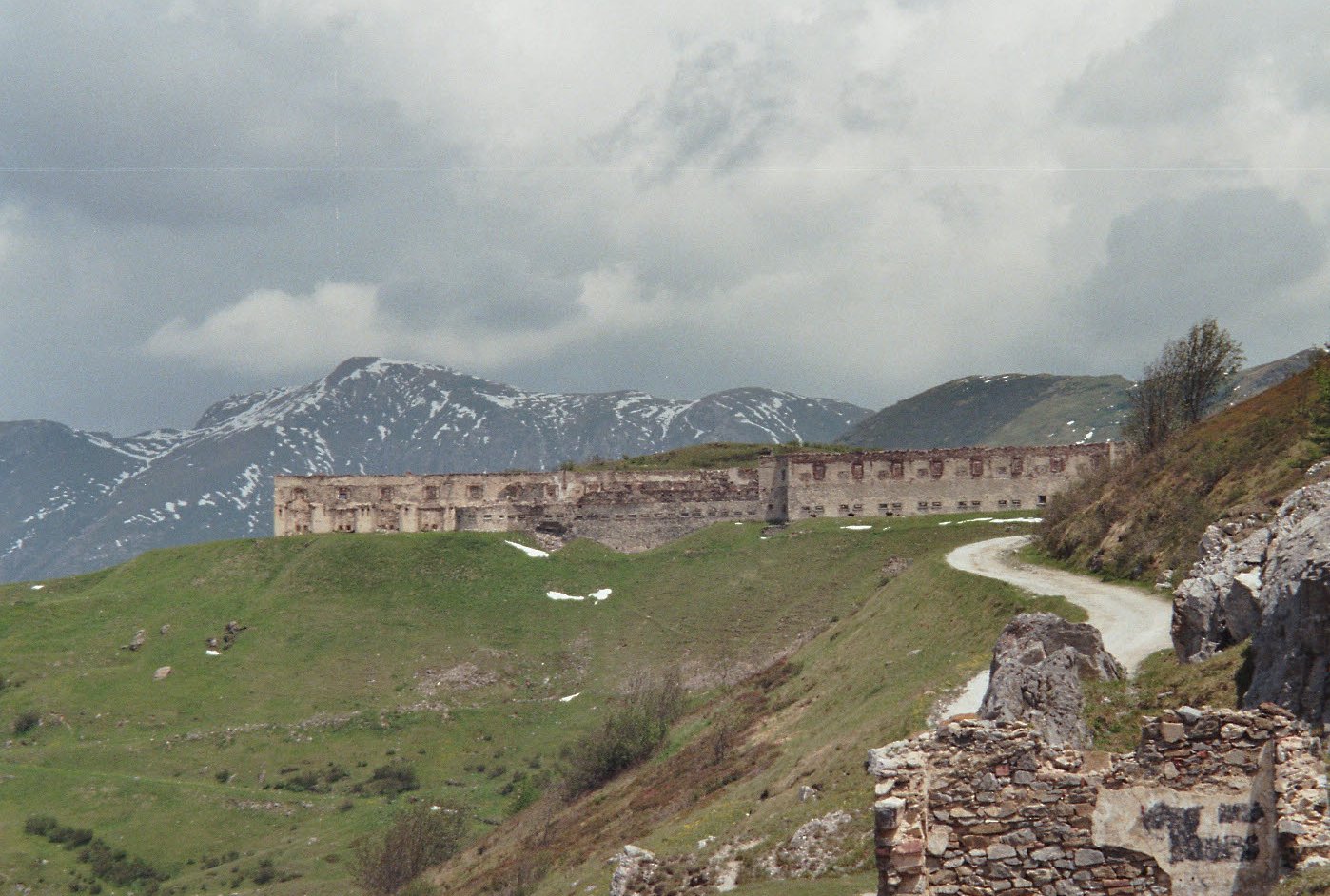Il forte Centrale (Colle Alto)