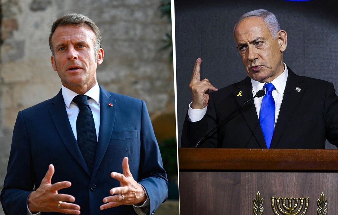 Macron Netanyahu