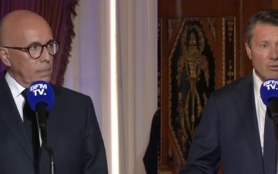 Débat des municipales de Nice – C. Estrosi vs E. Ciotti – BFM TV, Villa Massena (FR)