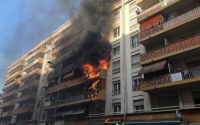 Nizza24 mercoledì 25 marzo: Incendio a l’Ariane – A Monaco Riaprono il Giardino Esotico e le Grotte – Parrucchieri In Nero a Nizza – Météo