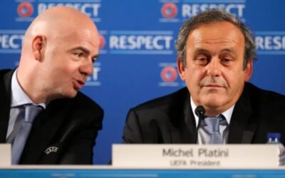 Michel Platini denuncia Gianni Infantino – Ancora denunce di stupro per Bruel – In Podcast e in Onde Medie La Storia della FIFA e dei suoi problemi di corruzione – Meteo Parigi e Milano