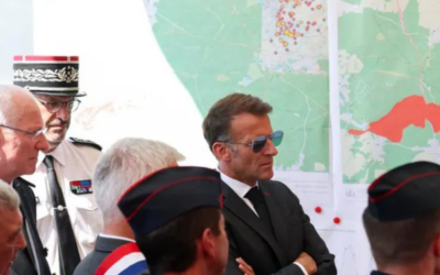 Macron dichiara l’ incendio “fissato” – Situazione in Gironda imprevedibile – Ritorna da martedì la “canicule” – Meteo Parigi Monte Carlo Milano