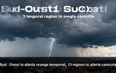 Sud‑Ouest en alerte orange orages, 13 régions en alerte caniculaire