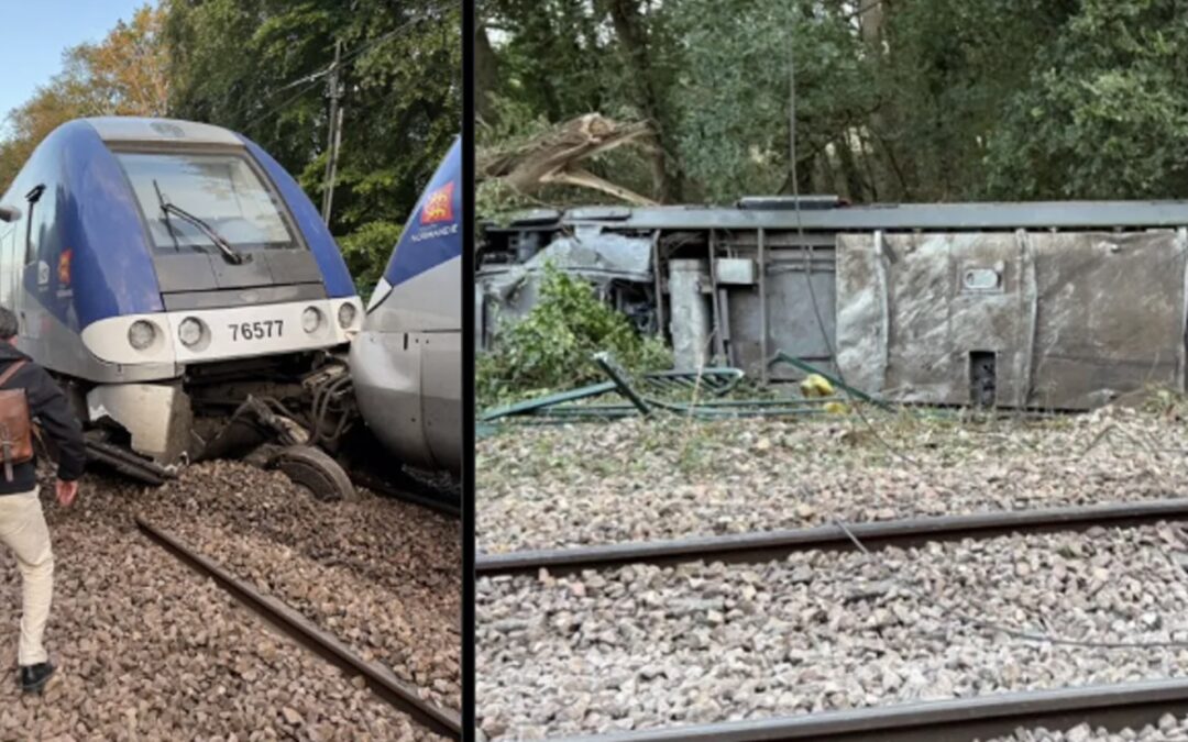 Treno deraglia a Rouen, 44 feriti alcuni in emergenza assoluta – Furto Louvre: grandi dichiarazioni, nessun fondo erogato – Céline Dion, i fan attendono – Meteo Parigi Milano Monte Carlo