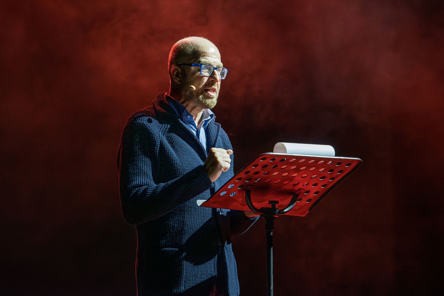 Massimo Gramellini alla Settimana della Lingua Italiana (ph. Luca Foschini)