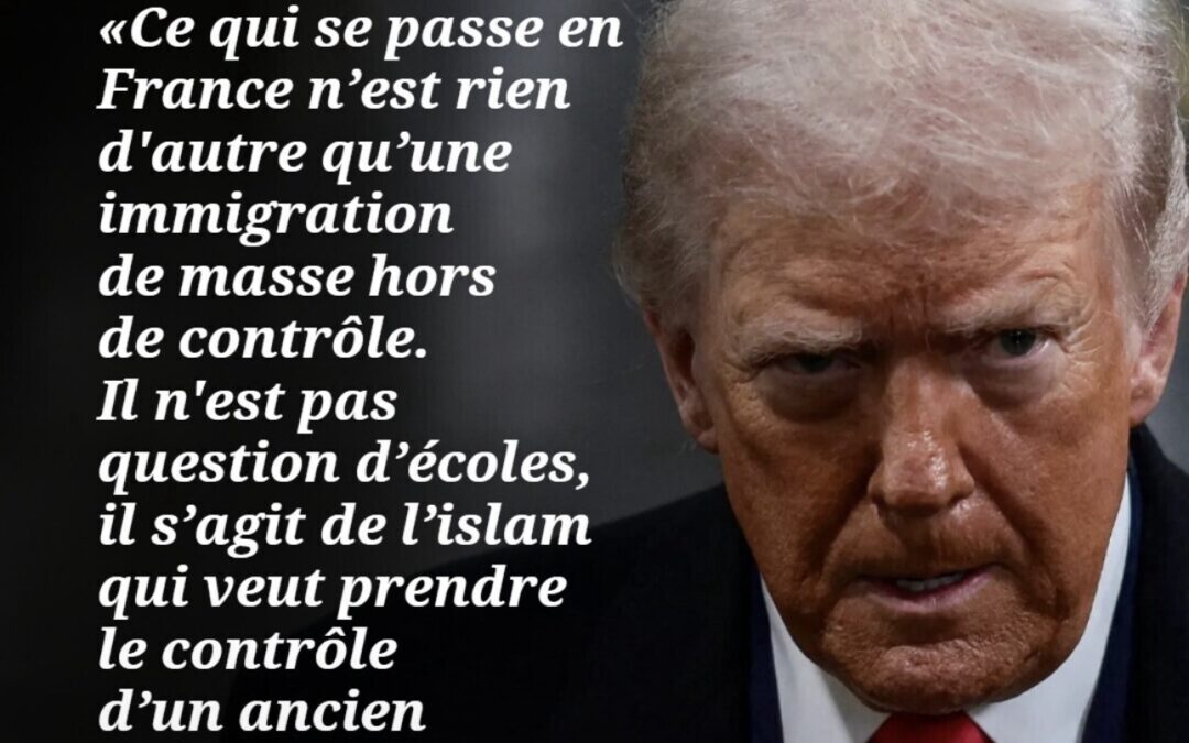 Dichiarazione del presidente americano Trump sulla Francia